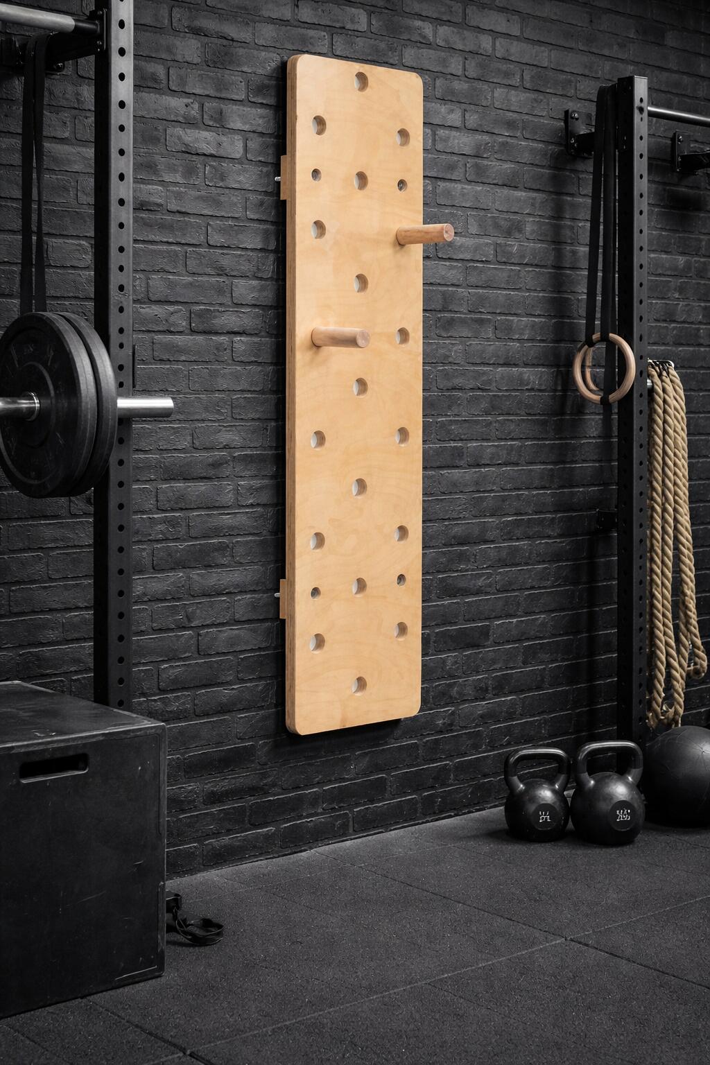 Peg Board Madera Laminada 120x30 cm Fitness 3/3