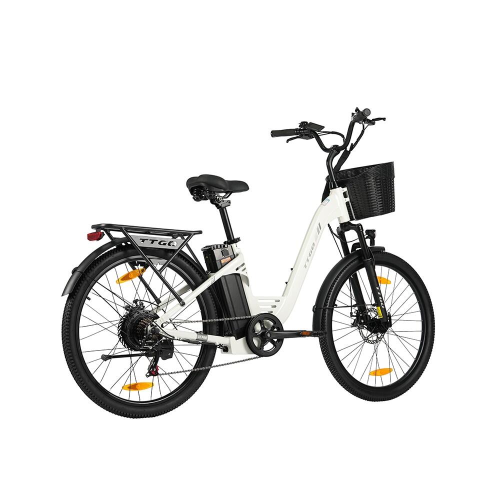 Elektrokolo TTGO C2 PRO pro dojíždění, baterie 36 V 18 Ah, Shimano 7 rychlostí 2/7