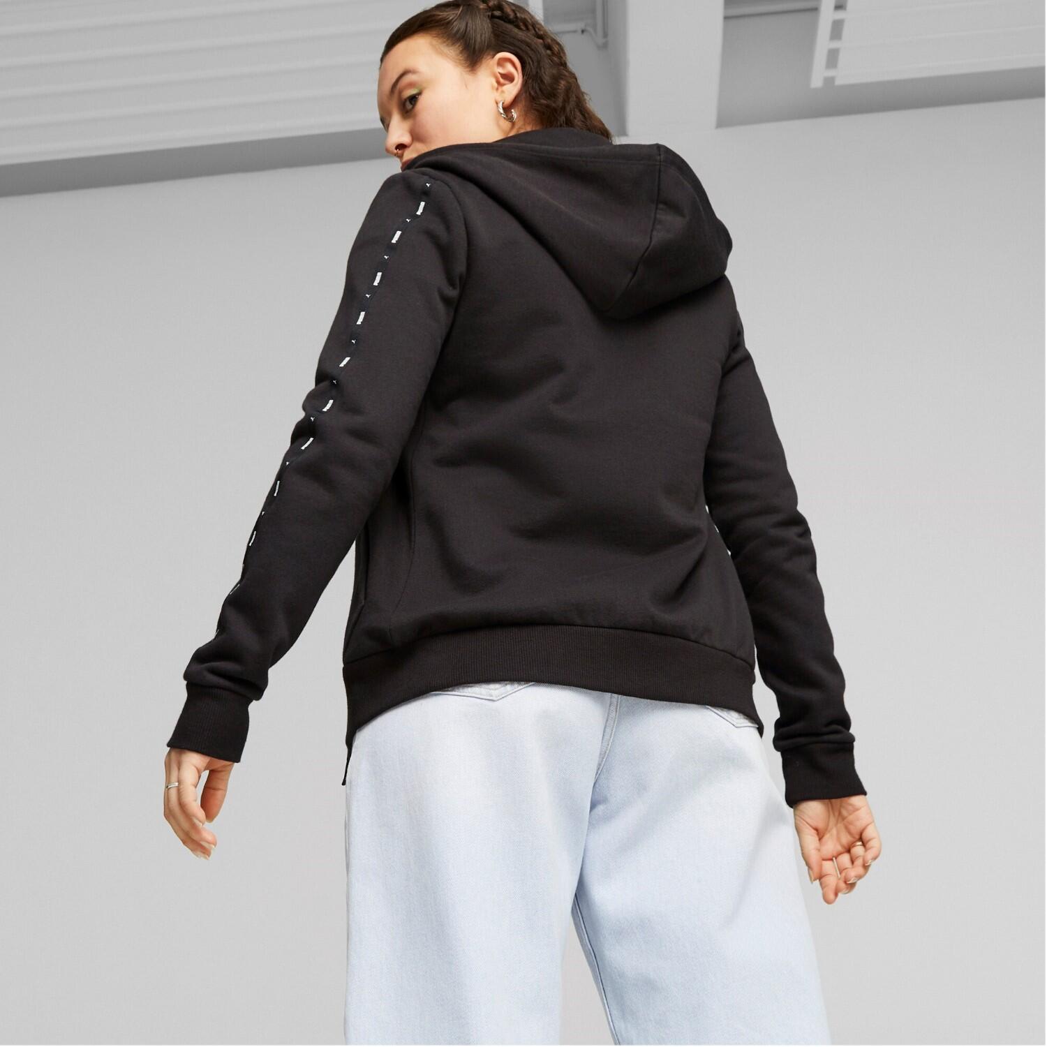 Felpa con Cappuccio Puma ESS Tape Donna 6/7