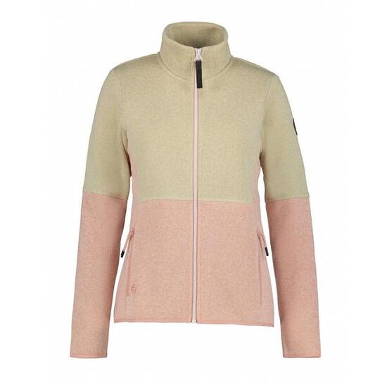 Icepeak Anahola Strickfleecejacke für Damen ohne Kapuze