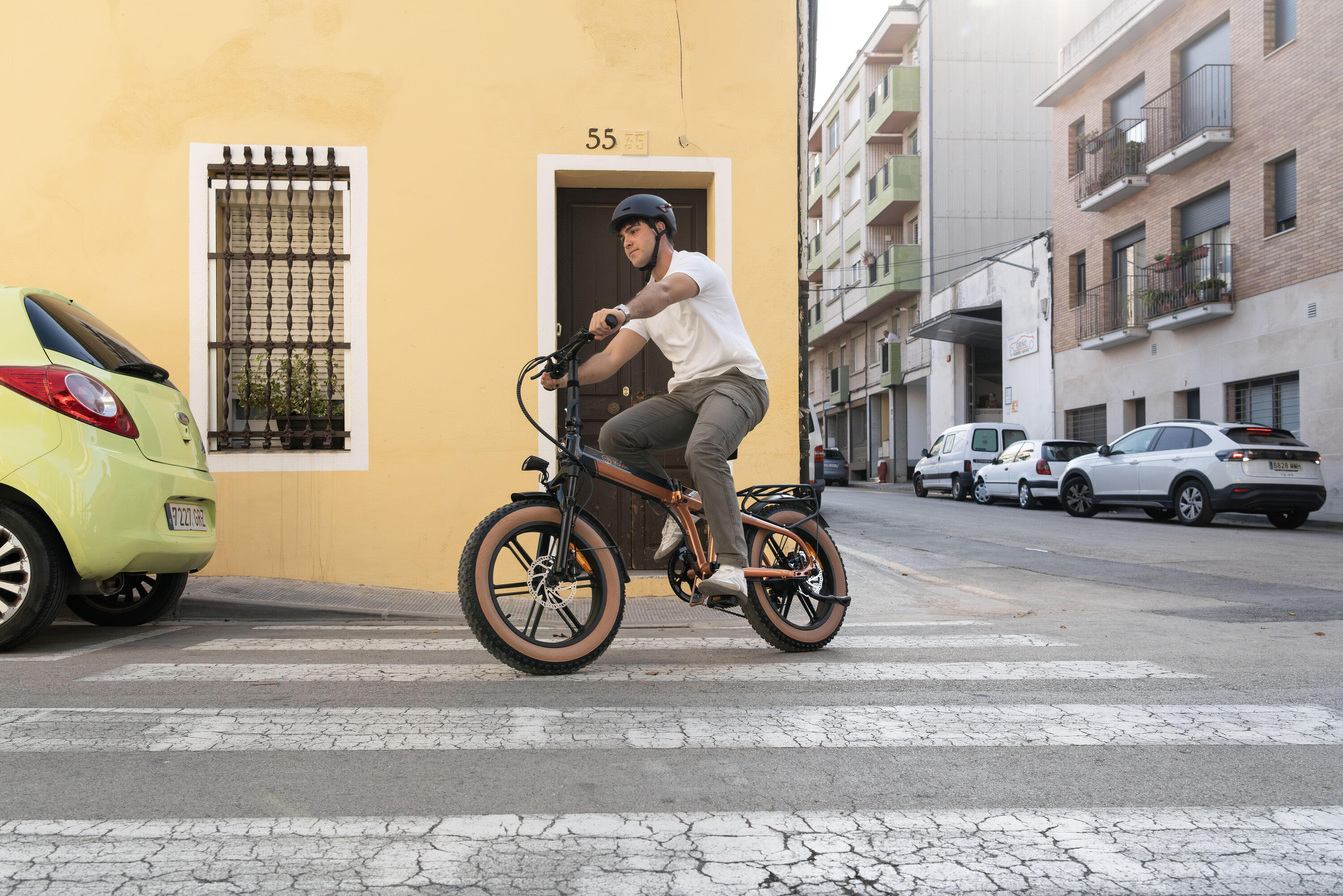 Elektrisches Fahrrad Youin BK1650 DALLAS Schwarz 6/7