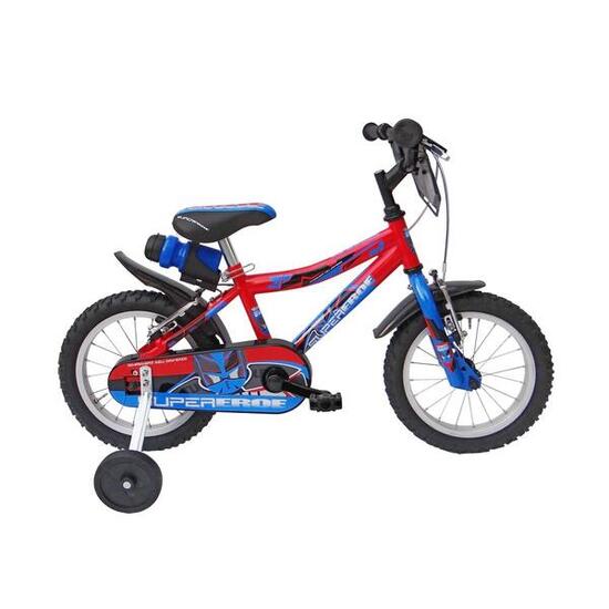 Vélo enfant Sport 1 rouge et bleu de 14 pouces