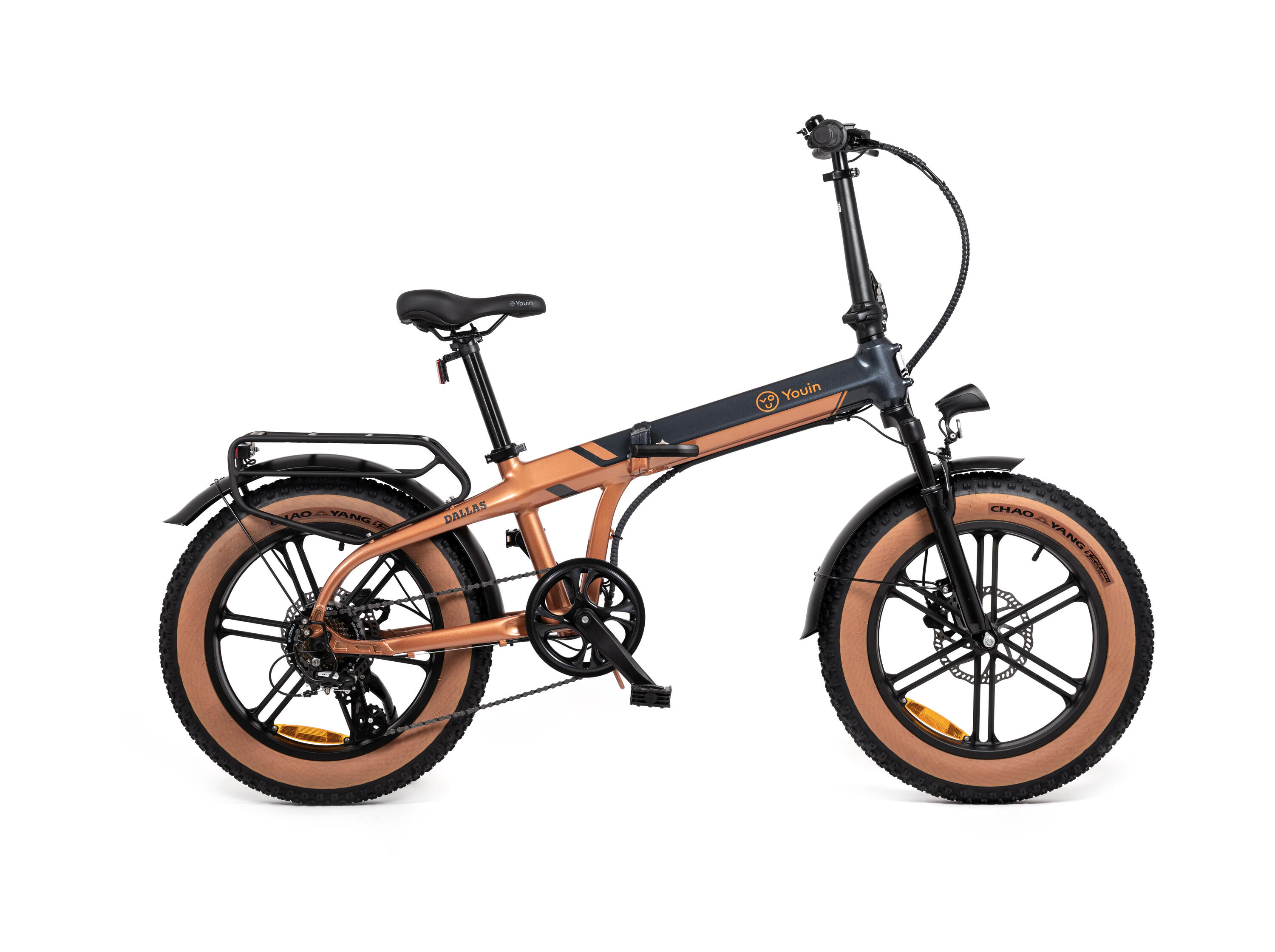 Elektrisches Fahrrad Youin BK1650 DALLAS Schwarz 4/7