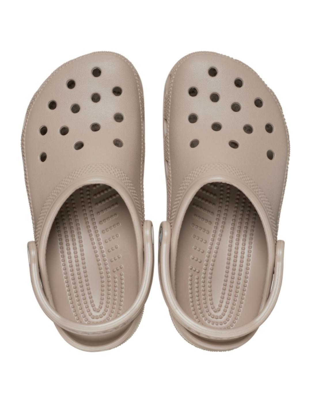 Sandali da uomo Crocs marrone. 3/6
