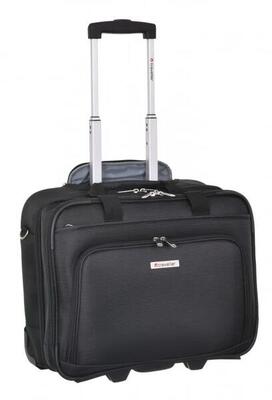 Travel manager tas/koffer traveller basic zwart