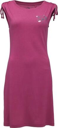 Robe femme Loap Asasbeda rose - bretelles en dentelle, imprimé floral
