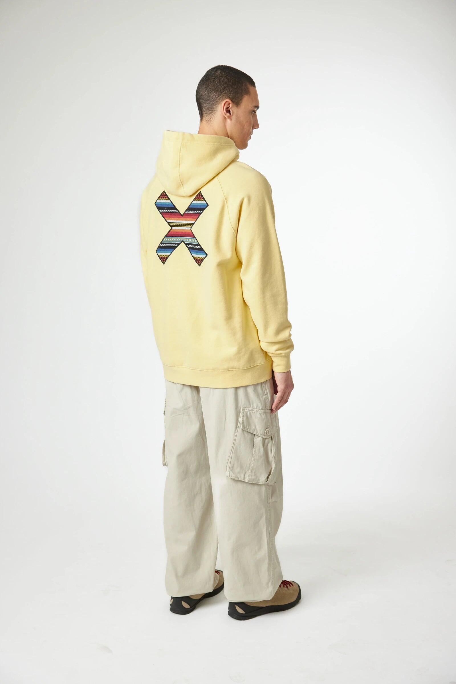 Sudadera con Capucha Blue Banana Amarillo Claro de Algodón 100% Orgánico 2/7