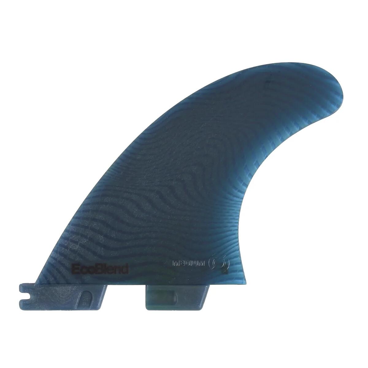 FCS II - Essential Series - ailerons PERFOMER Thruster  Eco Blend - Bleu L 3/5