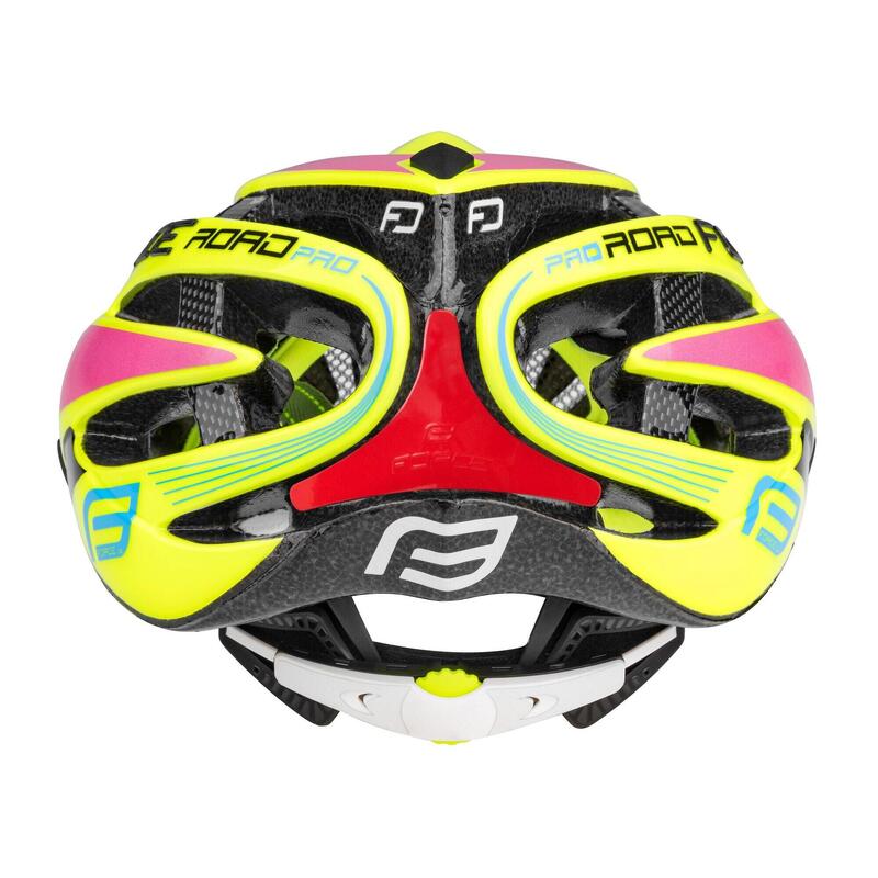 Casca Force Road Pro, fluo/roz S-M 54-58 cm
