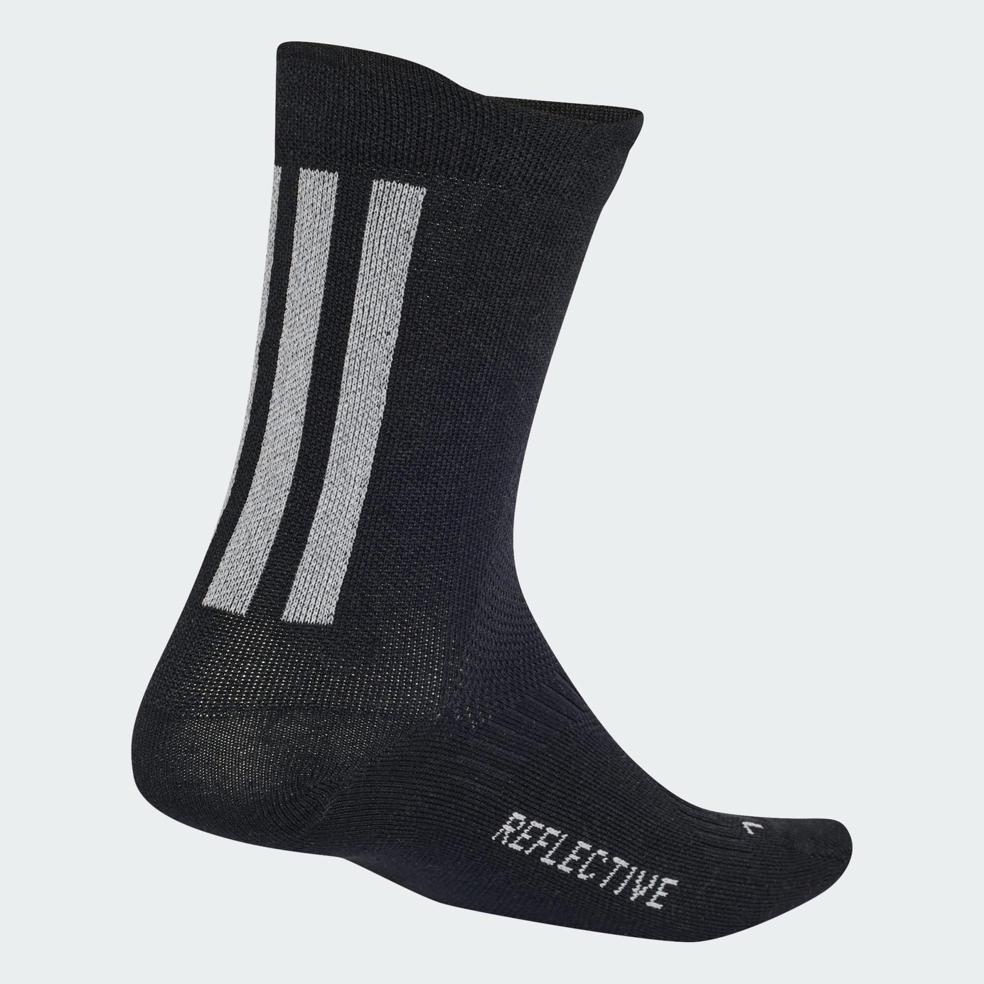 REFLEKTIERENDE LAUFSOCKEN, CREW-LÄNGE 2/5