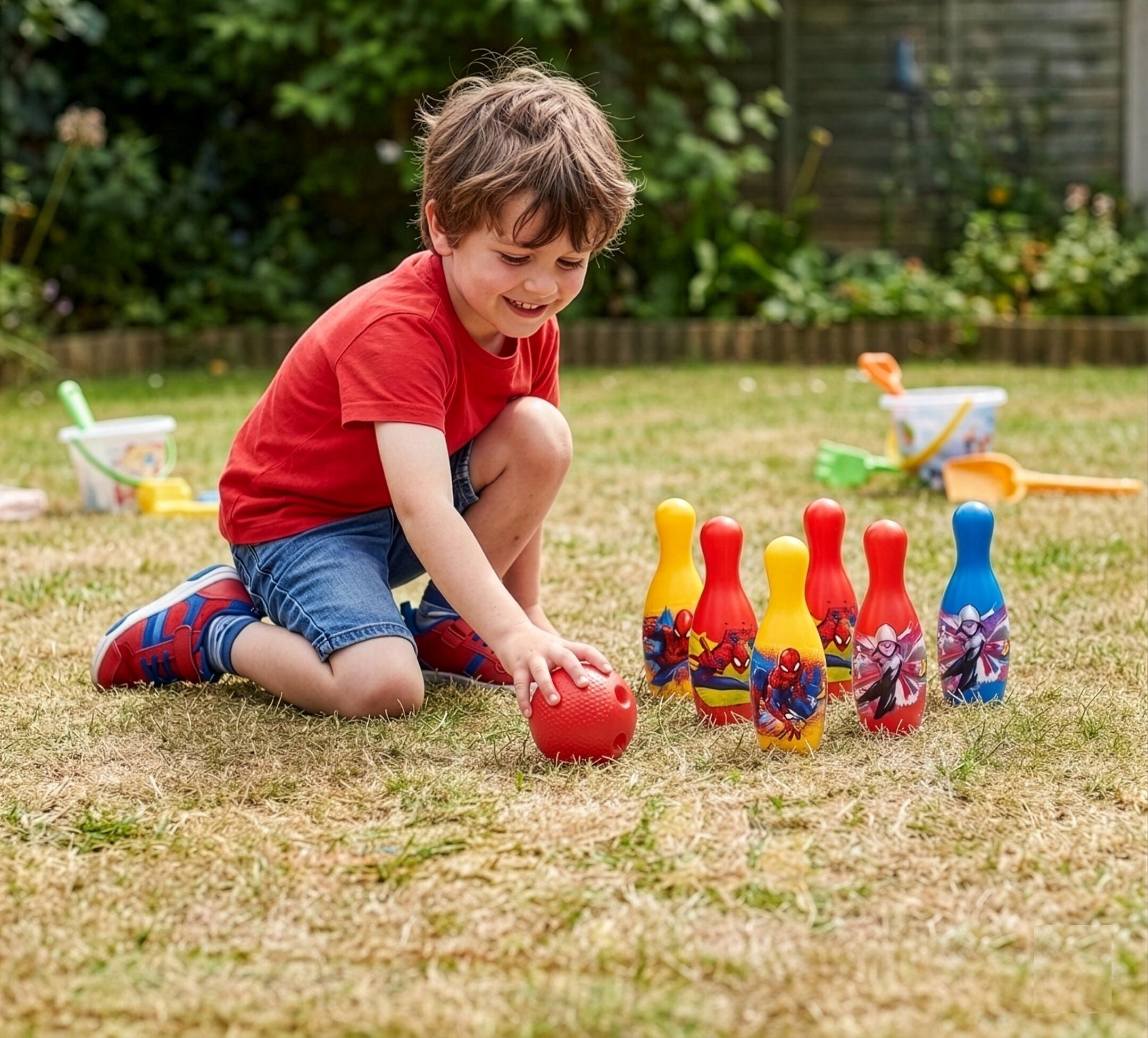 Bowling Set Spider-Man voor Kinderen - Marvel 5/5