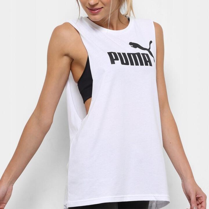 Koszulka bez rękawów damska Puma Cut Off Boyfriend 851363 02 3/4