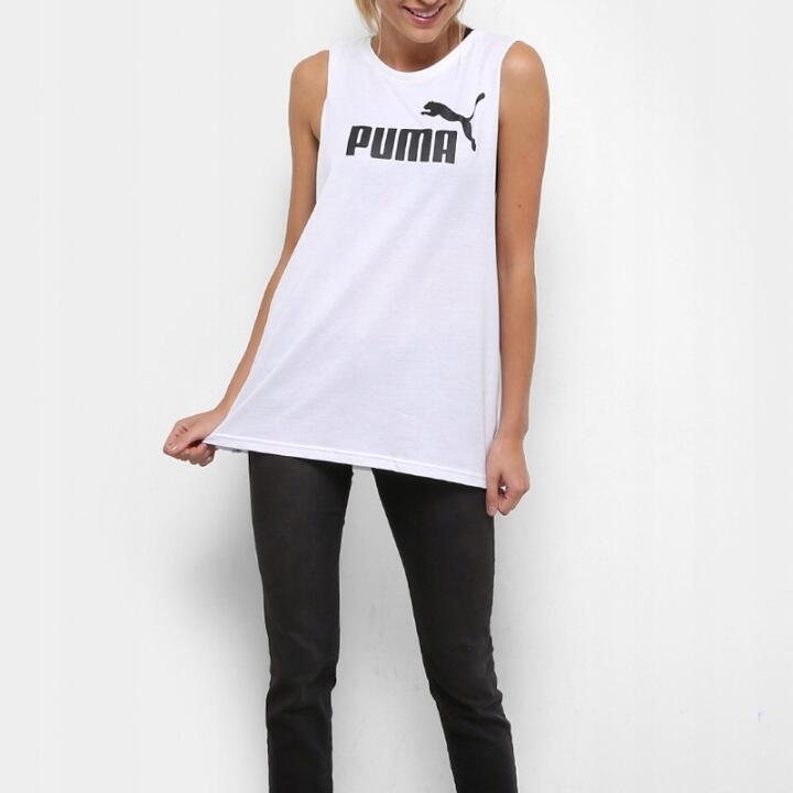 Koszulka bez rękawów damska Puma Cut Off Boyfriend 851363 02 2/4