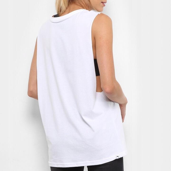 Koszulka bez rękawów damska Puma Cut Off Boyfriend 851363 02 4/4