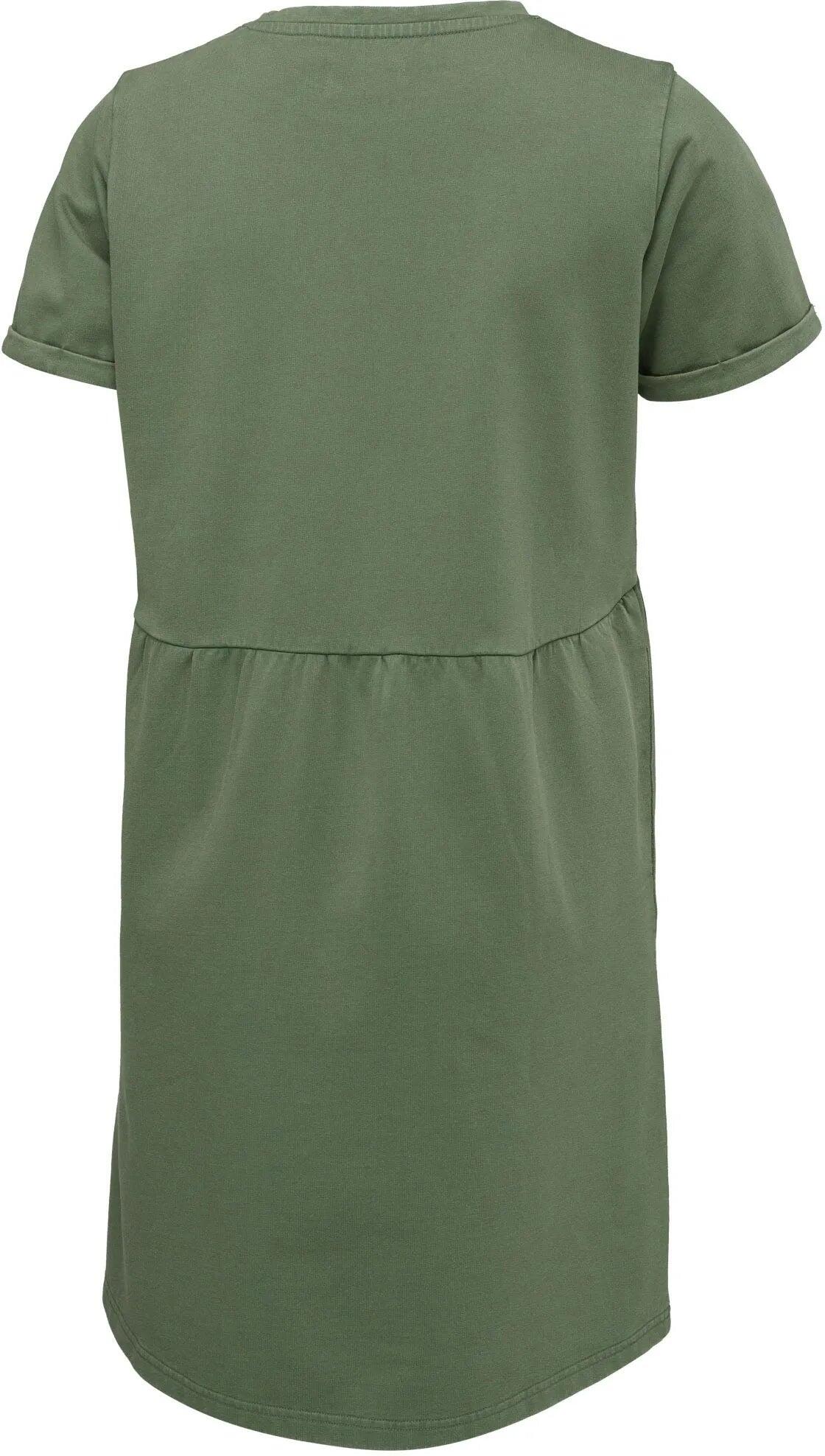Vestido mujer Loap Denisa verde 3/7