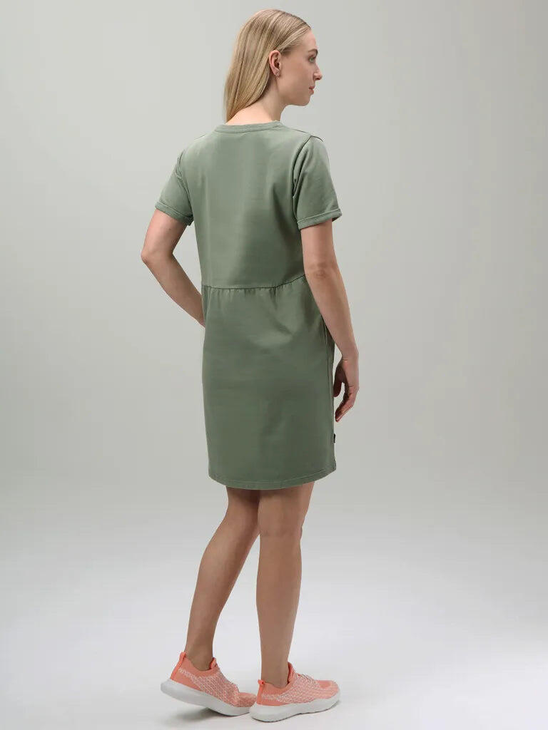 Vestido mujer Loap Denisa verde 5/7