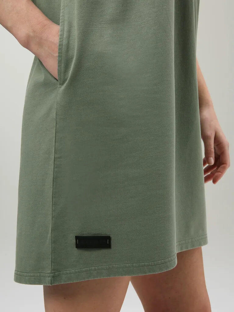 Vestido mujer Loap Denisa verde 7/7