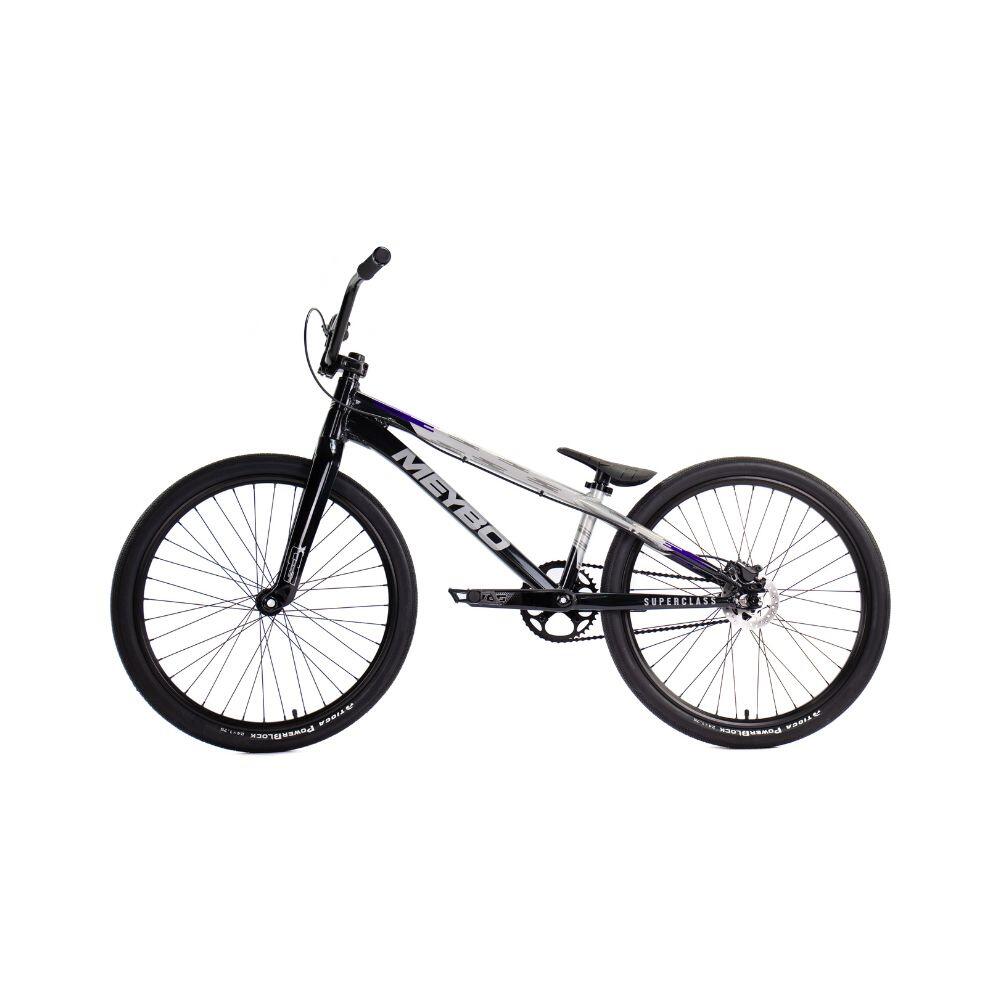 BMX Meybo Superclass 2026 Preto/Cinza/Violeta Cruiser Pro 22" 3/3