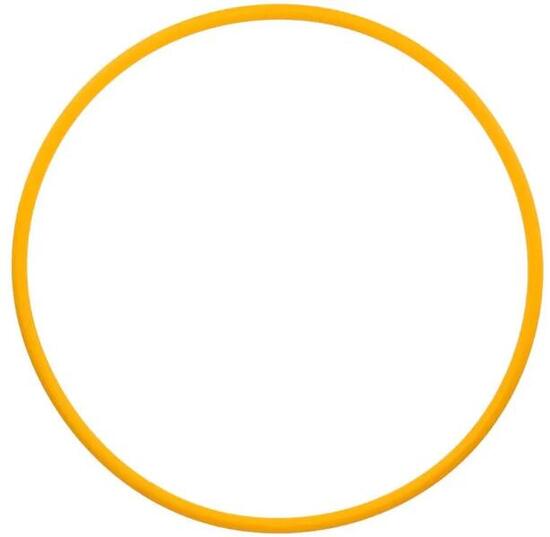 Cerchio da ginnastica Fitforce Hula Hoop 70 cm Giallo