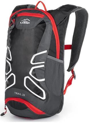 Sac à dos de vélo Loap Trail 22 Blk-red Black