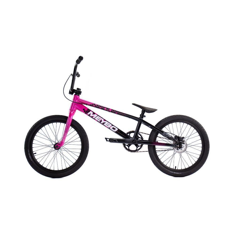 BMX Meybo Clipper 2026 Preto/Rosa/Branco Pro 22" 3/3