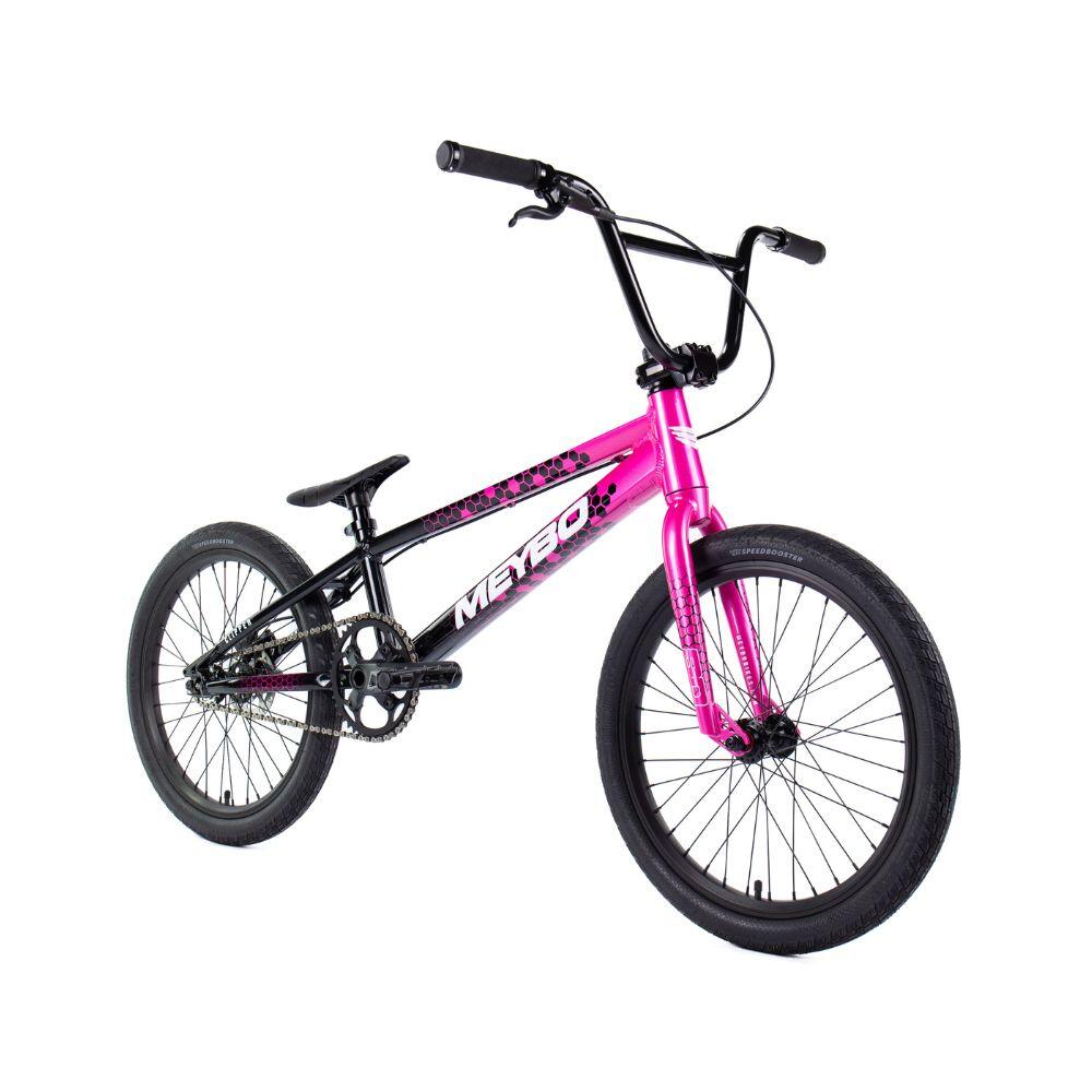 BMX Meybo Clipper 2026 Preto/Rosa/Branco Pro 22" 2/3