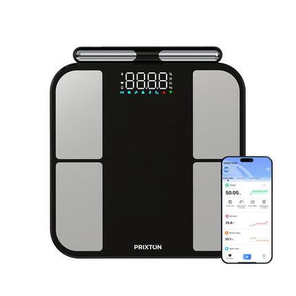 Balance intelligente Body Metric PRIXTON (Bio-impédance - Application mobile)