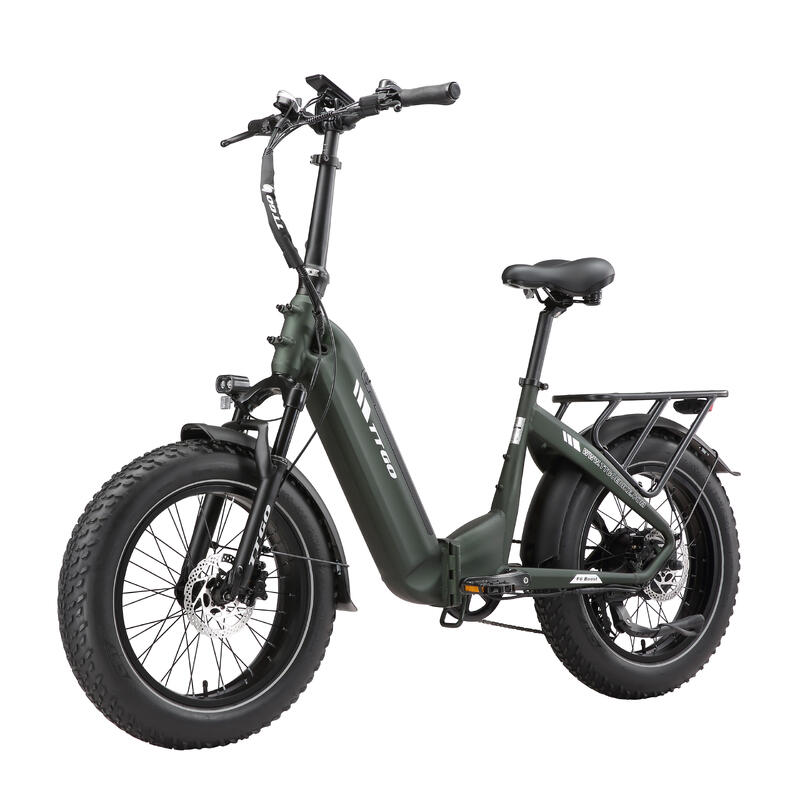 Bicicletă electrică pliabilă TTGO F6 Boost, baterie de 48V 18AH