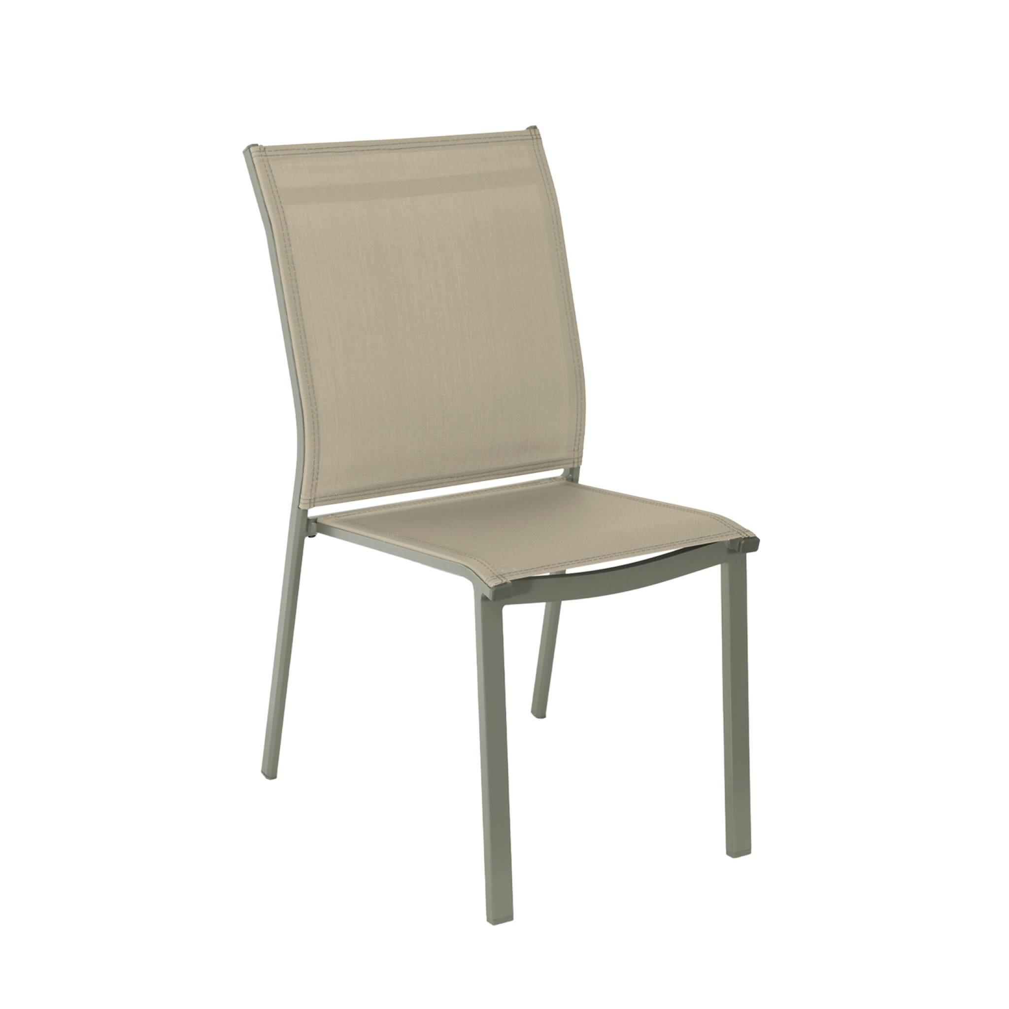 Conjunto de jardim com mesa em alumínio com 8 cadeiras, Verde caqui 3/5