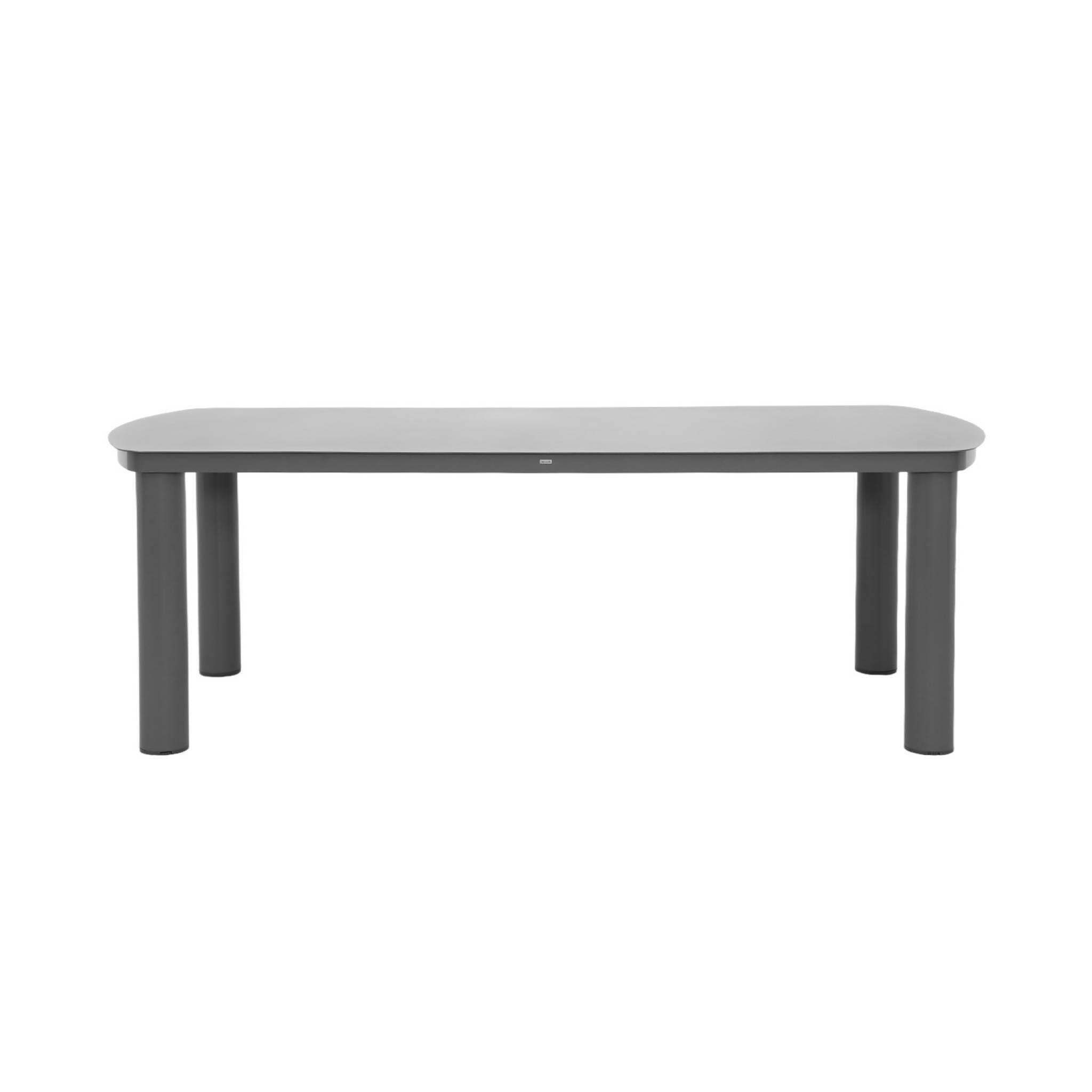 Mesa de jardim em alumínio, 10 lugares, Antracite 2/4