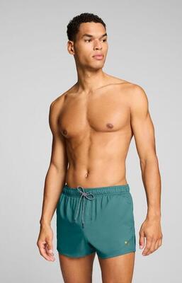 Zwembroek heren - short shorts - emerald green