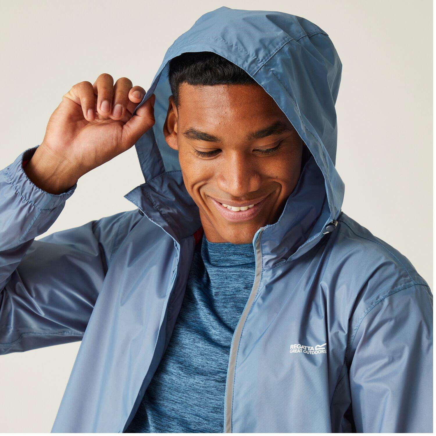 Regatta Regenjacke für Herren wasserdicht mit verschweißten Nähten 3/7