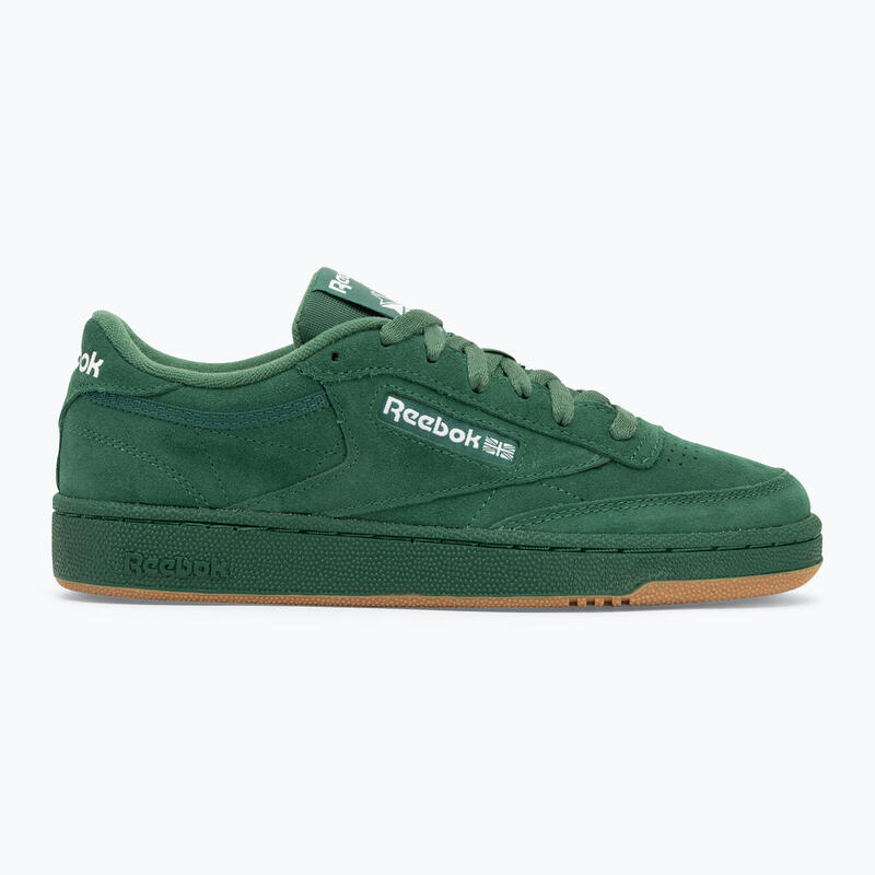 Pantofi Reebok Club C 85 verde închis/alb nor/reebok lee 3
