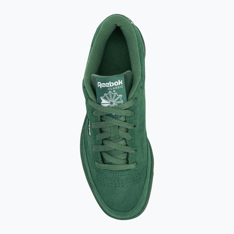 Pantofi Reebok Club C 85 verde închis/alb nor/reebok lee 3