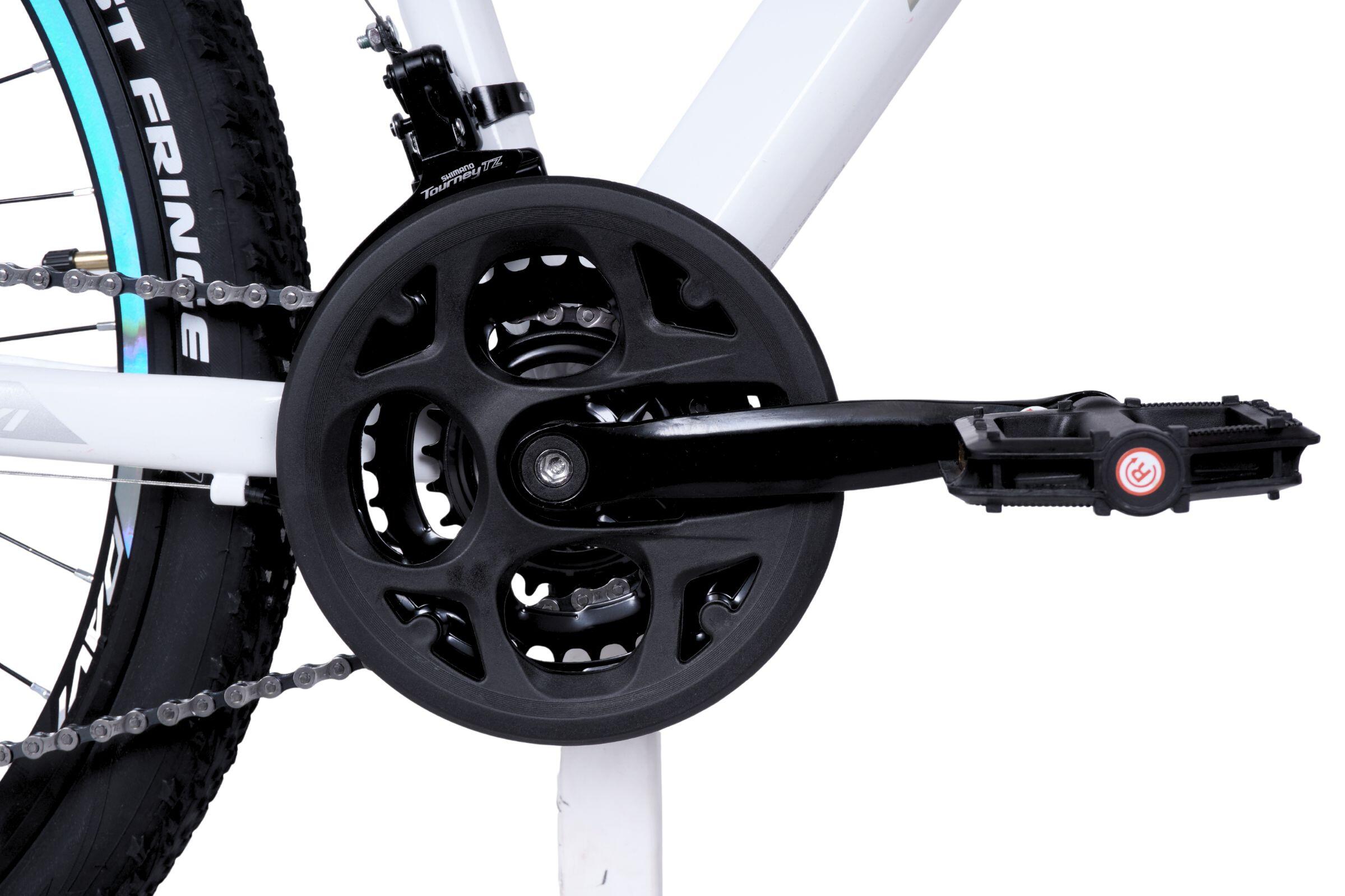MTB Davi Bella Aluminium, 27.5", 160–185 cm, 21 velocità, rosa/bianco 5/6