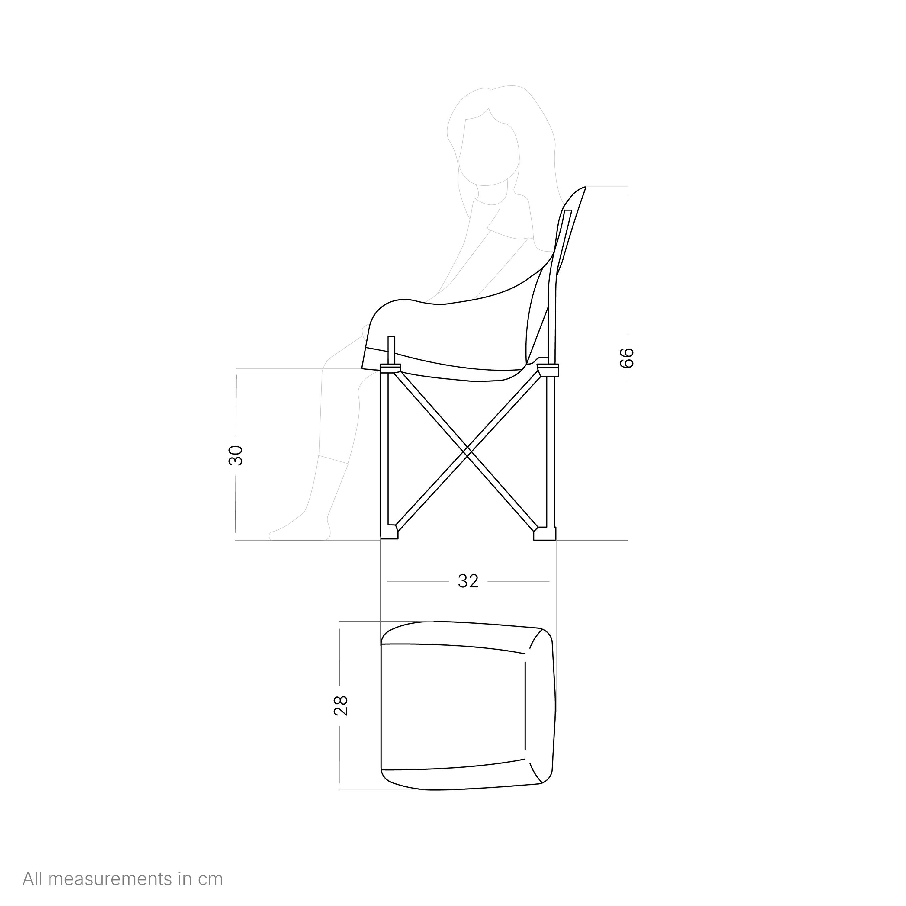 Johnny Junior - chaise de camping pour enfants facile d'entretien, pliable et of 2/7