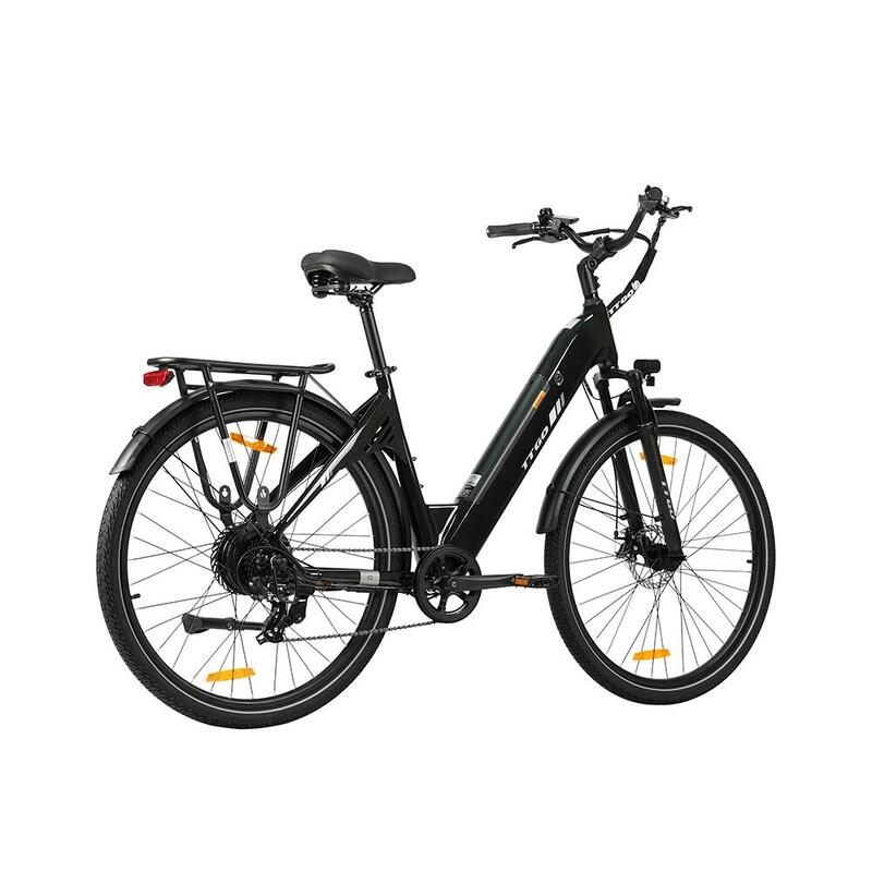 Bicicletă electrică de oraș TTGO C3 SE, motor de 250W, baterie de 36V 18AH