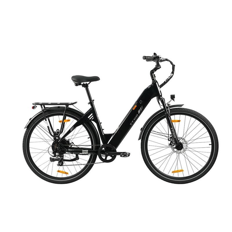 Bicicletă electrică de oraș TTGO C3 SE, motor de 250W, baterie de 36V 18AH