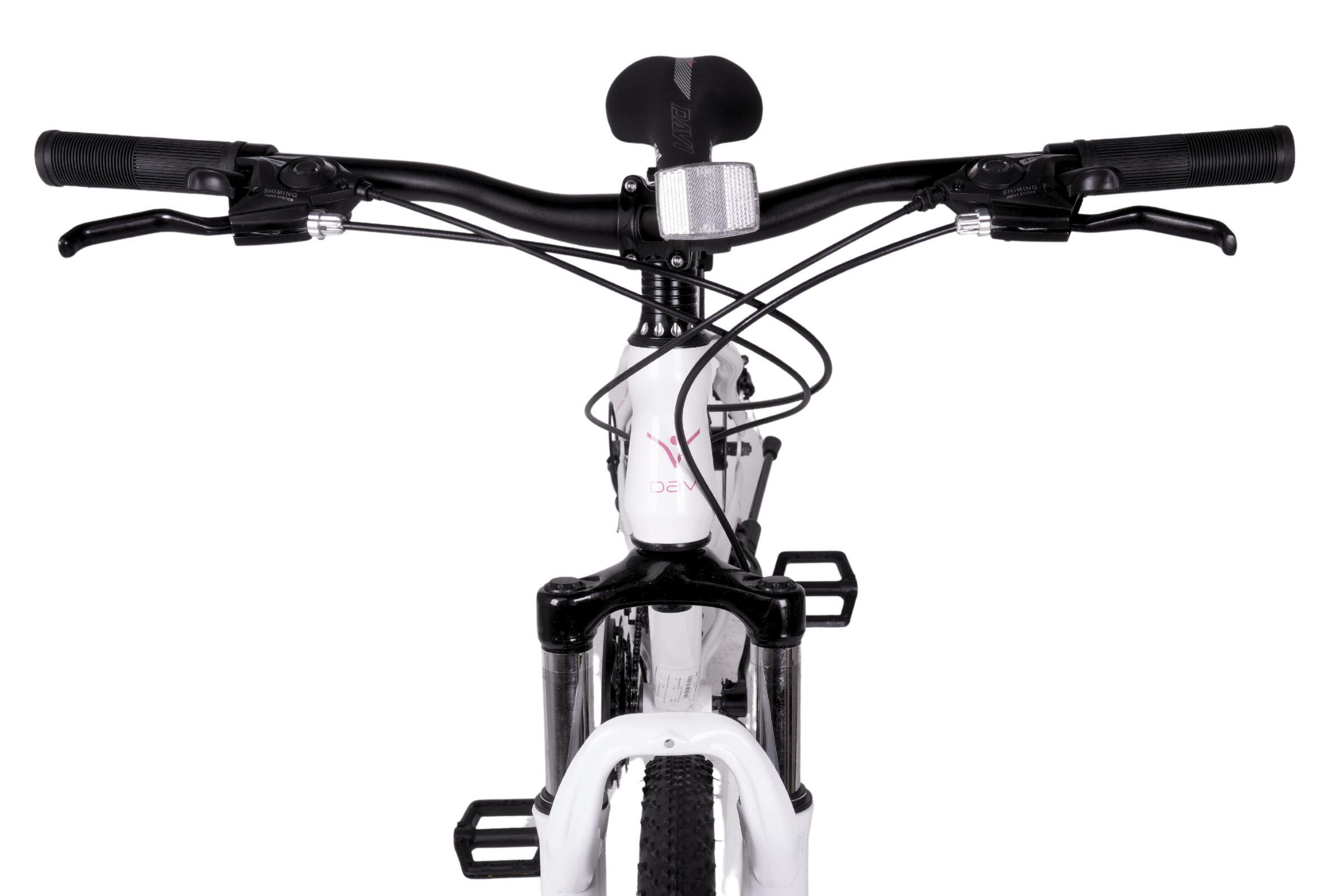 VTT Davi Rosita, 27.5", 160–185 cm, 21 vitesses, blanc/rose 3/6