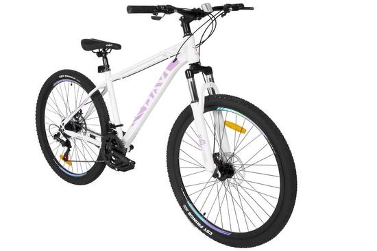 VTT Davi Rosita, 27.5", 160–185 cm, 21 vitesses, blanc/rose