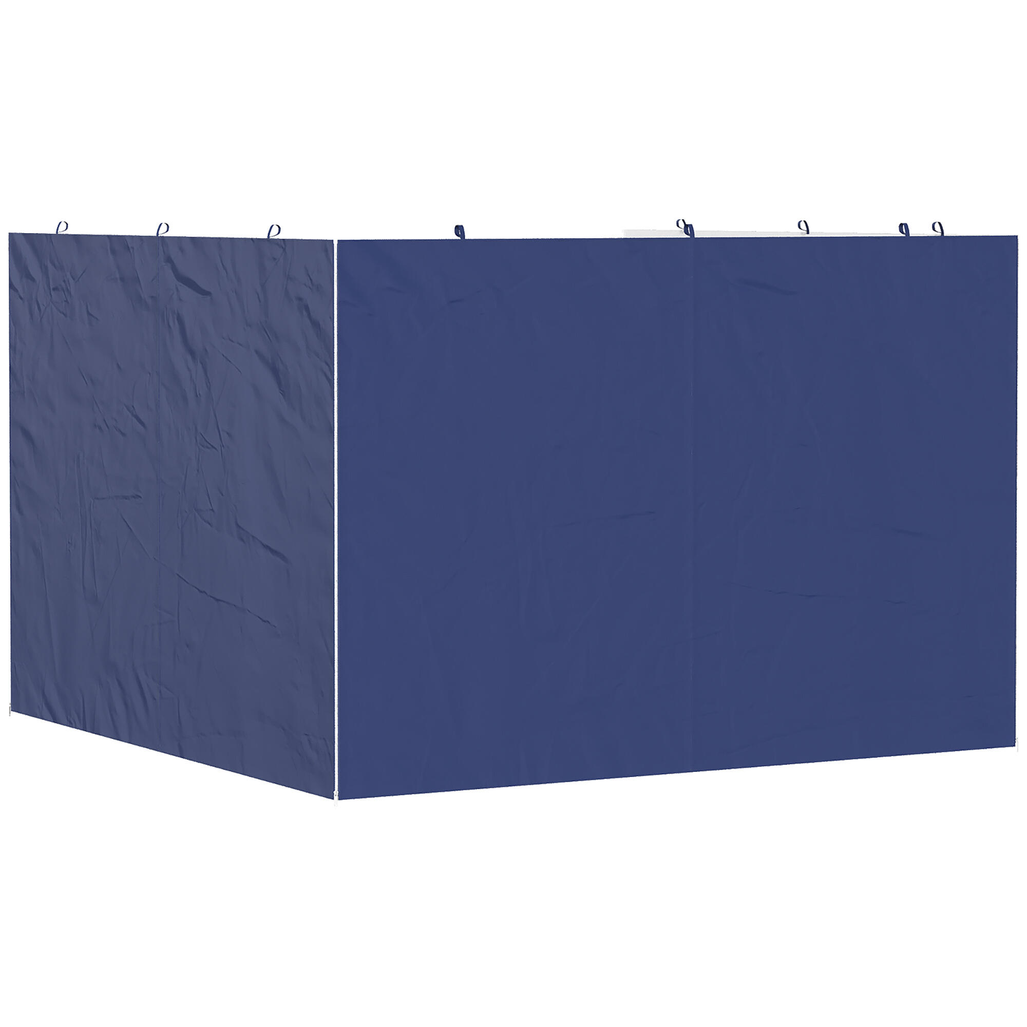 Paredes Laterais para Toldo Outsunny Azul 5/5