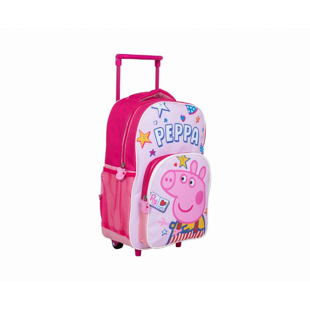 Peppa Pig Zaino e Trolley Asilo e Tempo Libero Rosa 2/3