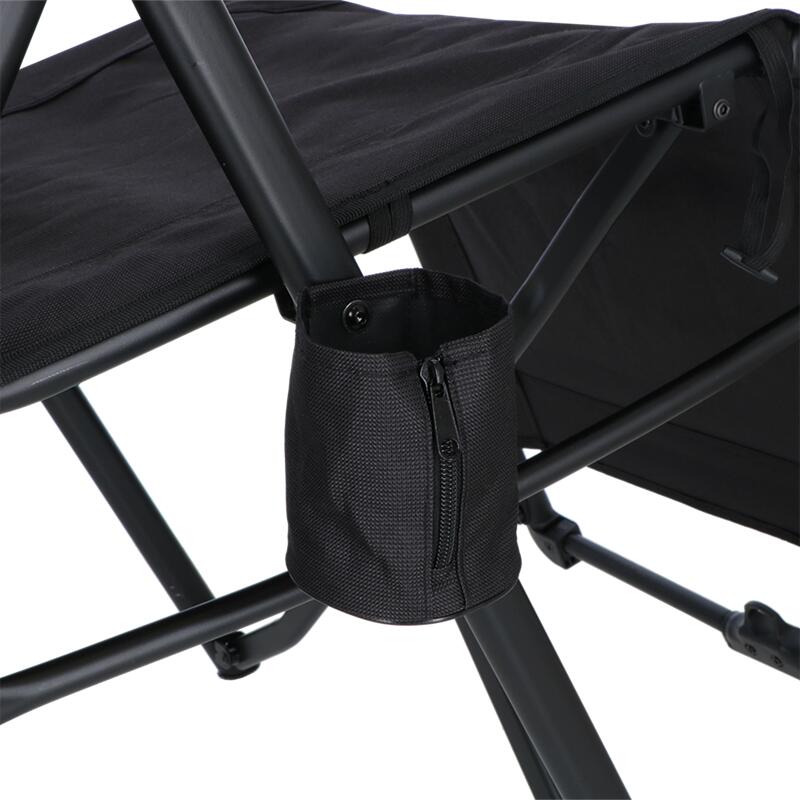 Travellife Festo chaise réglable relax pliable graphite black 5/5