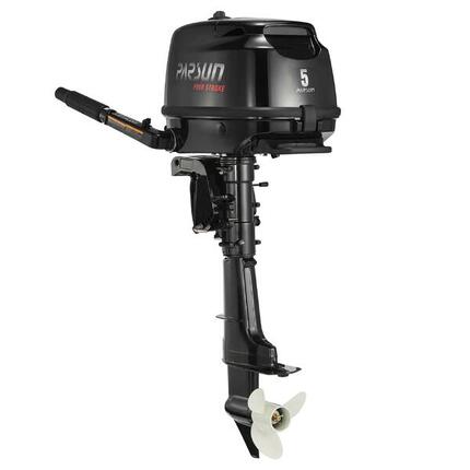 Spalinowy silnik zaburtowy PARSUN F5.0 BML – 5 KM Długa kolumna 4-suwowy