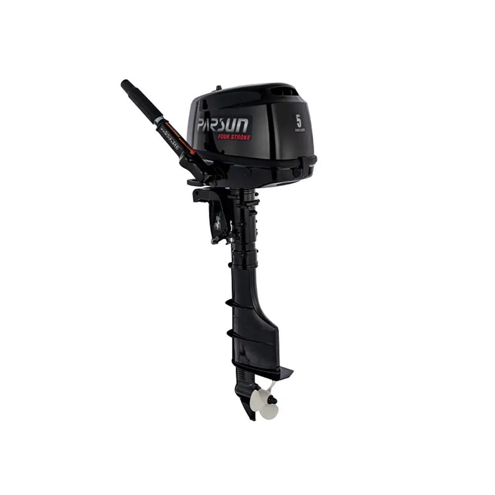 Spalinowy silnik zaburtowy PARSUN F5.0 BML – 5 KM Długa kolumna 4-suwowy 3/4