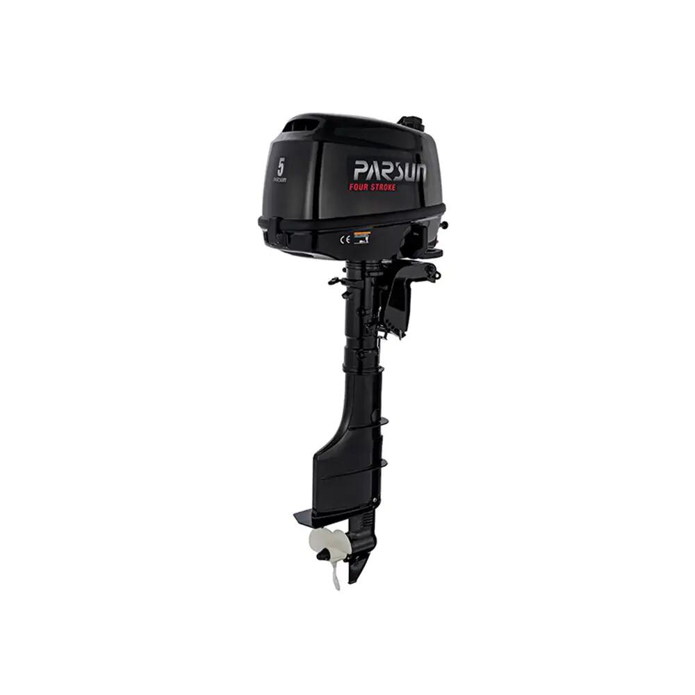 Spalinowy silnik zaburtowy PARSUN F5.0 BML – 5 KM Długa kolumna 4-suwowy 4/4