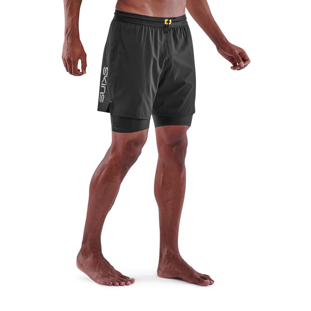 SKINS Men's Series-3 Clothing Superpose Tight Black