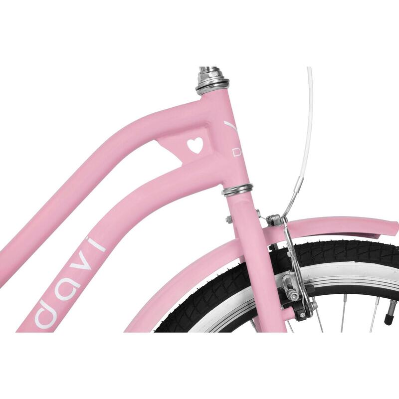 Bicicletă copii 24" Davi Molli Trend 7 viteze 130-165 roz
