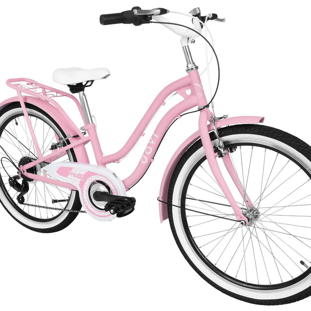Kids bike 24″ Davi Molli Style 7 speeds 130-165 pink