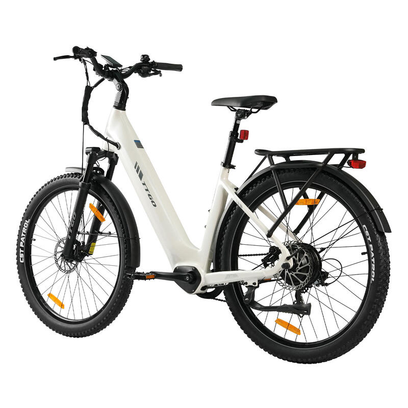 Bicicletă electrică TTGO Z3 cu baterie detașabilă de 48V 15Ah